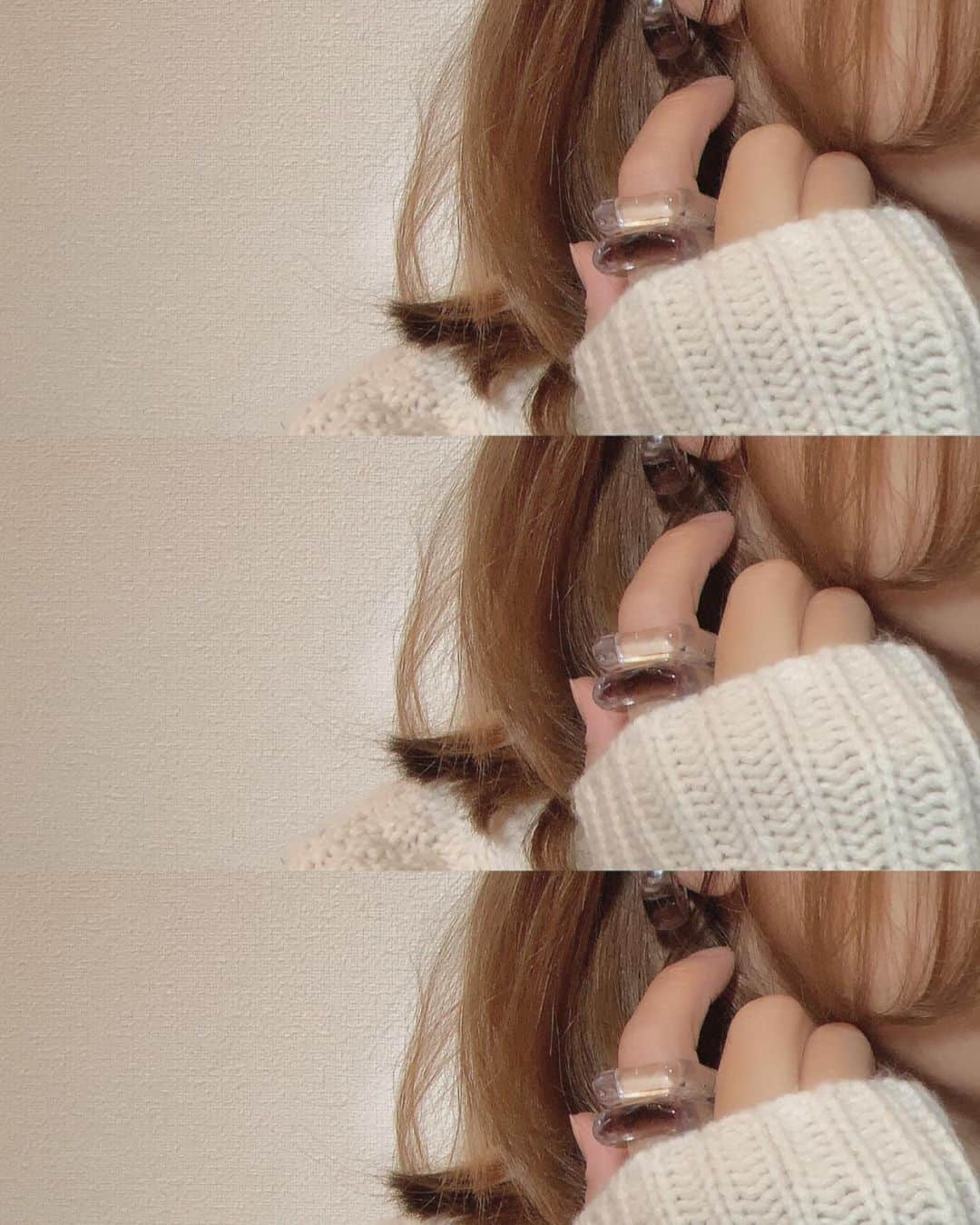 Erikaさんのインスタグラム写真 - (ErikaInstagram)「knit × clear  冬のクリアがかわいい🤎 ブラウンが混ざったものと、2個づけ  @bellthink  さんは アクセサリーもヘアアクセサリーも タイプで良くチェックしてる。  ┈┈┈┈┈┈┈┈┈┈ #ハンドメイドアクセサリー#ハンドメイド#アクセサリー#クリアアクセサリー#リング#イヤカフ#イヤーカフ#ファッション小物#ヘアアクセサリー#handmade#handmadeaccessory #accessory#clear#clearaccessory」11月13日 16時38分 - 911erika