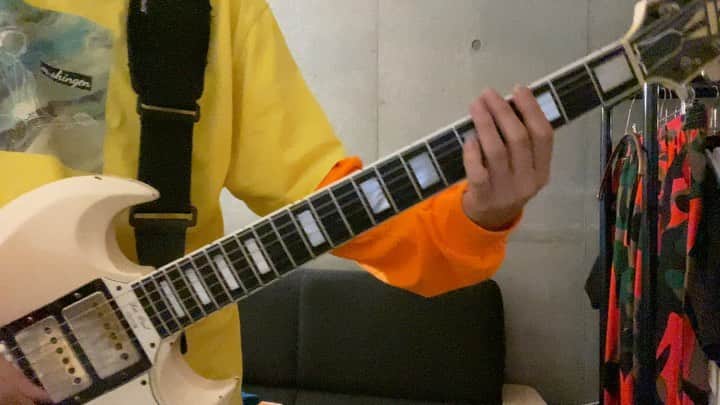 小野武正のインスタグラム：「Alaska Jamいちアホっぽいリフ🥺  #わしつなぎ #alaskajam #2周目」