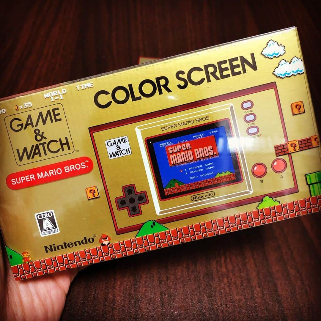 十九川宗裕のインスタグラム：「最高か？  #gameandwatch  #supermariobros」