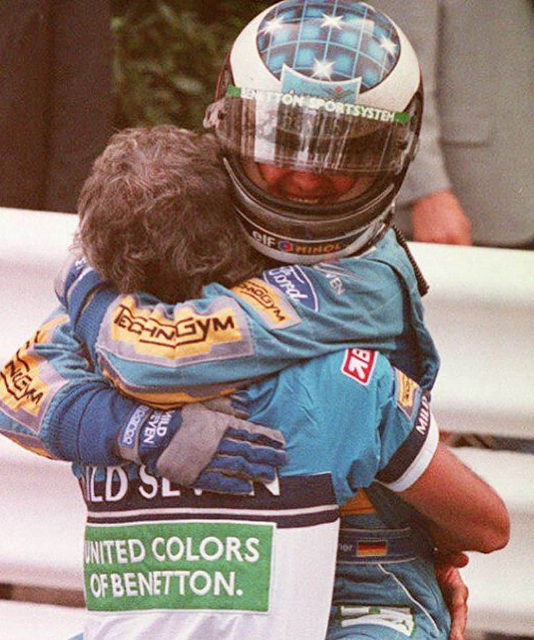 ミハエル・シューマッハさんのインスタグラム写真 - (ミハエル・シューマッハInstagram)「The first milestone in Michael’s career – his first win of the @fia.official @f1 world championship #OnThisDay 1994 which he later commented like this: “After I won the World Championship title at Adelaide, I couldn’t quite grasp it for a long time. Everything was so chaotic that year. It took a while until I reached the point where I was able to accept myself as world champion.“ (taken from www.michael-schumacher.de) ...and just so you know, the car that Michael drove that season, the Benetton B194, is displayed at his Michael Schumacher Private Collection exhibition at Motorworld in Cologne, Germany 🏆 Der erste Meilenstein in Michaels Karriere – sein erster Sieg der @fia.official @f1 Weltmeisterschaft #OnThisDay 1994, den er später so beschrieb: „Als ich damals in Adelaide den Titel holte, habe ich das lange nicht begreifen können. Das war alles so chaotisch in diesem Jahr, das dauerte eine Weile, bis ich soweit war, mich als Weltmeister zu sehen.“ (Zitat www.michael-schumacher.de)  ...übrigens, Michaels Auto aus dieser Saison, der Benetton B194, ist in seiner Ausstellung Michael Schumacher Private Collection in der Motorworld Köln zu sehen」11月13日 17時42分 - michaelschumacher