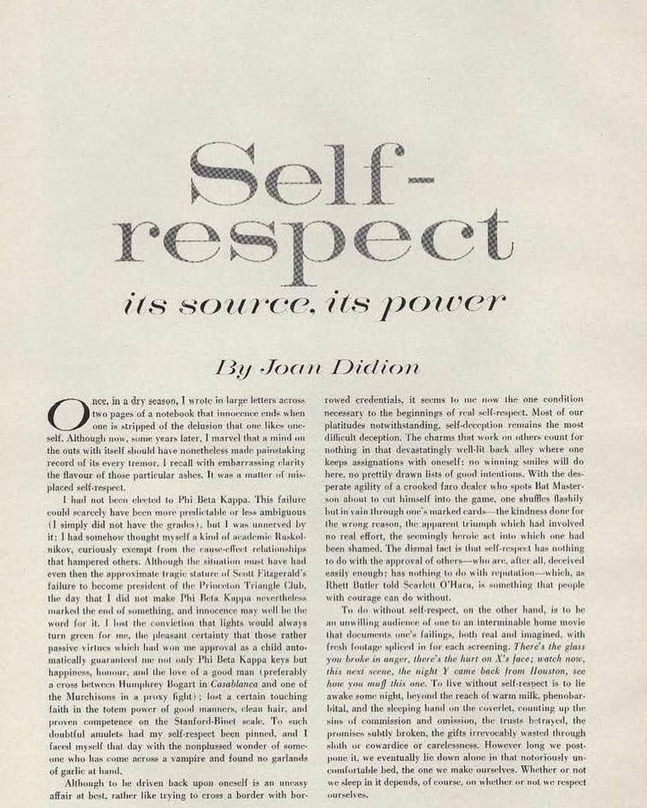 山崎まきこのインスタグラム：「self-respect」