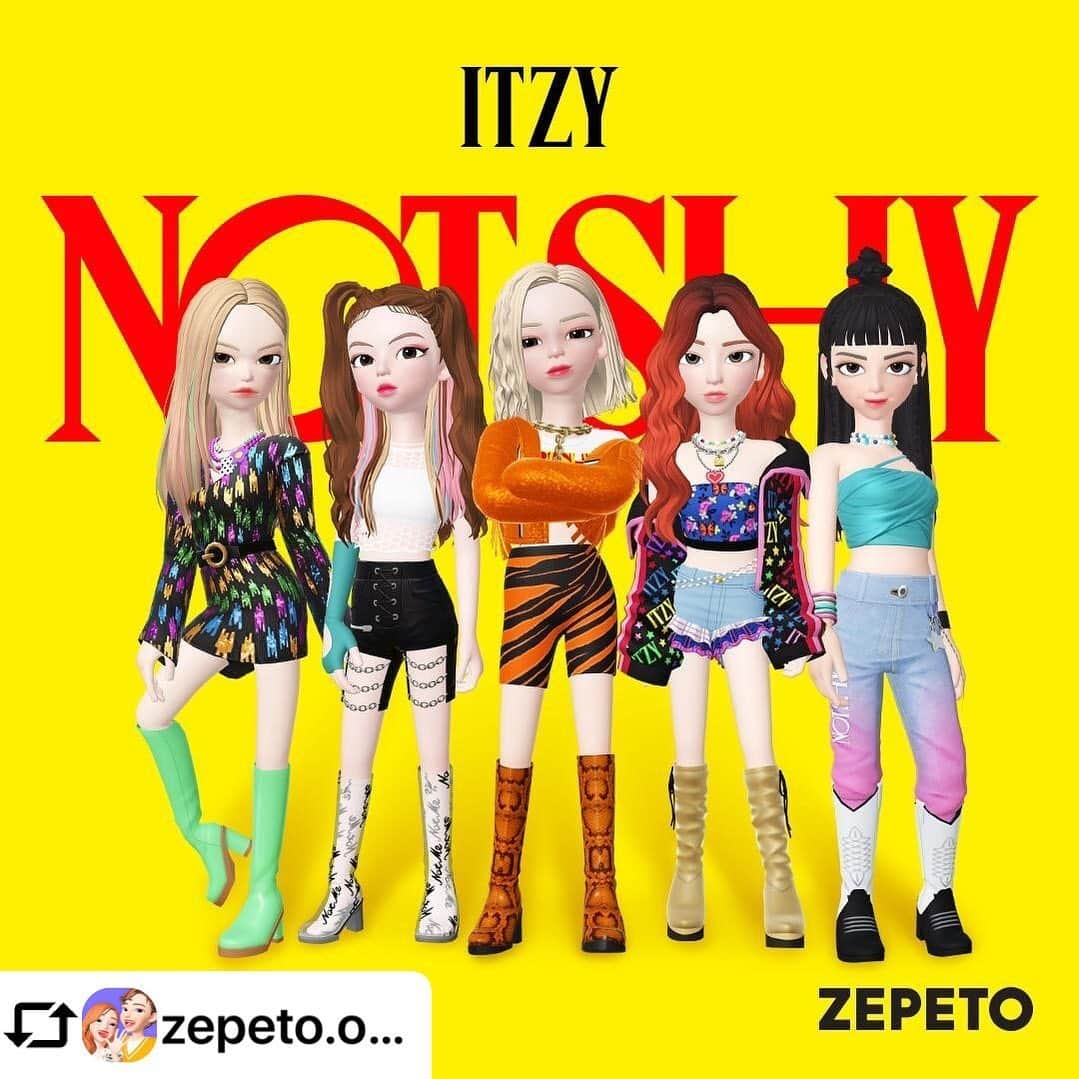 JYPエンターテインメントさんのインスタグラム写真 - (JYPエンターテインメントInstagram)「@zepeto.official   Not shy, not me. I want it all! ITZY is now on ZEPETO.⠀ .⠀ Not shy, not me. 난 다 원해 다다. 이제 제페토에 ITZY. ⠀ .⠀ Not shy, not me. 私は私らしく。ZEPETOに ITZYがやってきた！ ⠀ .⠀ Not shy, not me。我全部都想要。ITZY来到ZEPETO啦 ~⠀ .⠀ #ZEPETO #ZEPETOITZY #ITZY #있지 #MIDZY #믿지 #NOTSHY」11月13日 18時02分 - jypentertainment