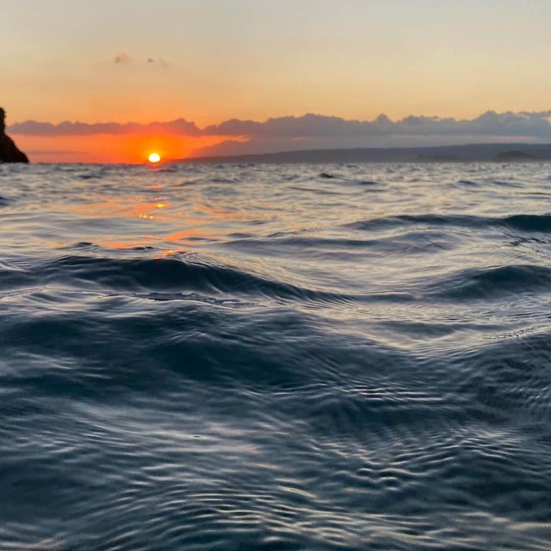 須田なつきさんのインスタグラム写真 - (須田なつきInstagram)「It was beautiful sunset ✨🌞🌊」11月13日 19時45分 - natsukisuda_