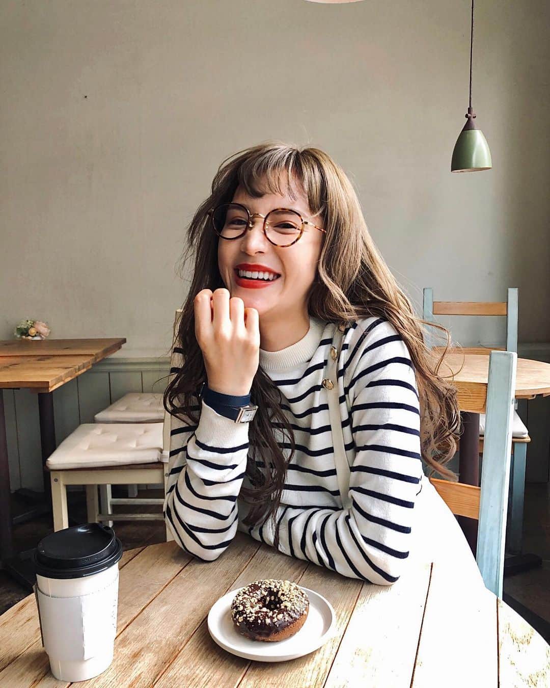 fukishaljのインスタグラム：「TGIF😘😘  前髪きりすぎちゃった😙✂️笑笑」