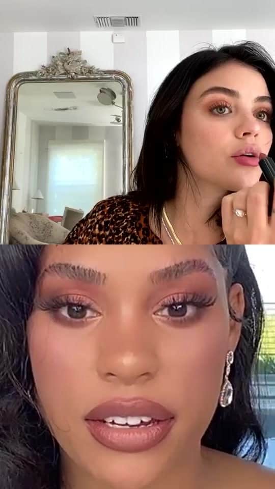 ルーシー・ヘイルのインスタグラム：「Ooooh she’s pretty! Has so much fun doing a live tutorial with @almay and my new friend @itsmyrayeraye showing you all of Almay’s upcoming new products, including the new Biodegradable Eye Makeup Remover Pads! All of these products are coming soon to @walmart and I can’t wait for everyone to try and love them! #AlmayxLucy #thisisalmay💕」
