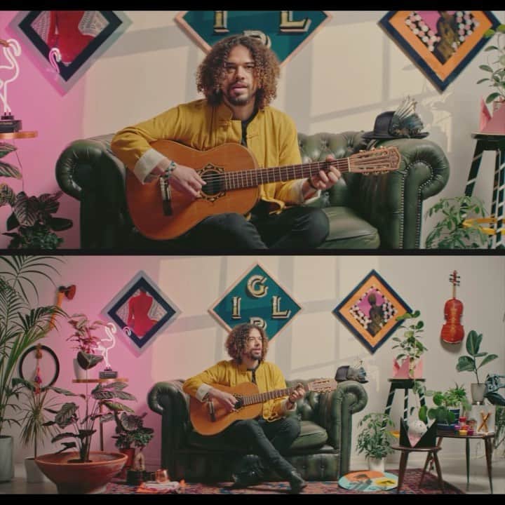 エド・ウィークスのインスタグラム：「This has basically become a SUGARCANE fan insta and I’m ok with that. My dear samba/indie friends have another beautiful single out, “Midland Girls”. Watch the trailer above and stream it from the Spotify link in my bio. Divirta-se!」