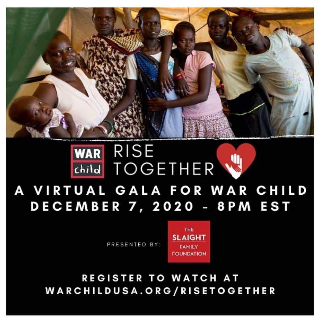 トーマス・サドスキーさんのインスタグラム写真 - (トーマス・サドスキーInstagram)「Repost from @warchildusa.  War Child is thrilled to announce RISE TOGETHER, a virtual gala in support of war-affected children and families during #COVID19, on December 7th at 8pm EST!⁠⠀ ⁠⠀ Hosted by #ETCanada's @sangita.patel, the evening will include performances by award-winning artists @theofficialsting, @lyle_lovett, @officialsarahmclachlan, @iamlpofficial, @chantalkrev, @notifi and @lifeaswali!⁠⠀ ⁠⠀ A special cooking segment featuring @chefmarkmcewan⁠⠀ ⁠⠀ Appearances by War Child #ambassadors @thomas_sadoski and @mingey, and their friends @patrickjadams, @sleepinthegardn, @bethbehrs, @dkharbour, @girlmacfarlane, @sheaunmckinney, @ashleyparklady, @iamsarahgrafferty and from War Child’s field staff and beneficiaries, plus a silent and live auction!⁠⠀ ⁠⠀ War Child’s RISE TOGETHER Gala is free to attend. Please register to watch at warchildusa.org/risetogether (Link In bio)!⁠⠀ ⁠⠀ ⁠⠀ #WarChild #RiseTogether #VirtualGala #WarChildUSA #WarChildCanada #VirtualConcert #Nonprofit #InternationalDevelopement #EmpowerChildren #EmpowerWomen #Education #Opportunity #Justice #SupportWarAffectedChildren #SupportRefugees #EducationMatters #ChantalKreviazuk #Sting #LyleLovett #SarahMcLachlan #Notifi #LP #MarkMcEwan #RiseTogetherWithWarChild⁠⠀」11月14日 6時08分 - thomas_sadoski