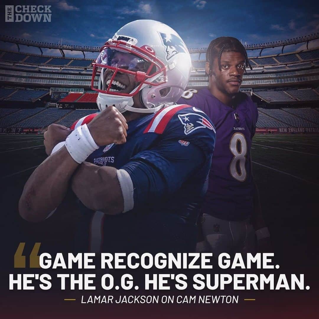 NFLさんのインスタグラム写真 - (NFLInstagram)「Lamar and SuperCam. On the same field. 🦸‍♂️🦸‍♂️ (via @thecheckdown)  📺: #BALvsNE -- Sunday 8:20PM ET on NBC 📱: NFL app // Yahoo Sports app」11月14日 6時30分 - nfl