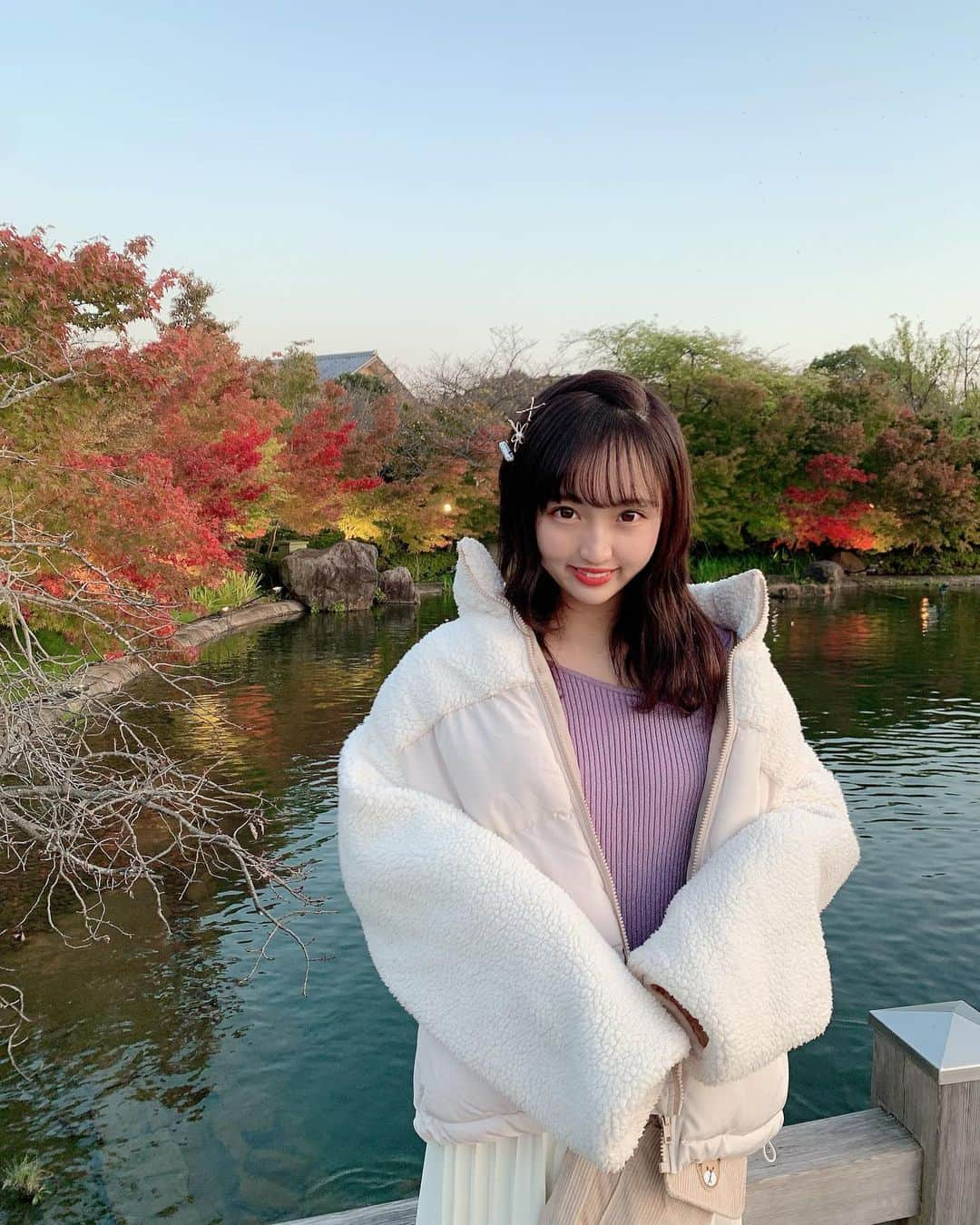 星野麻里愛さんのインスタグラム写真 - (星野麻里愛Instagram)「紅葉行きたいなーー🍁  #紅葉#紅葉ライトアップ #なばなの里#なばな#なばなの里イルミネーション  #なばなの里紅葉」11月13日 22時32分 - maria.pink28