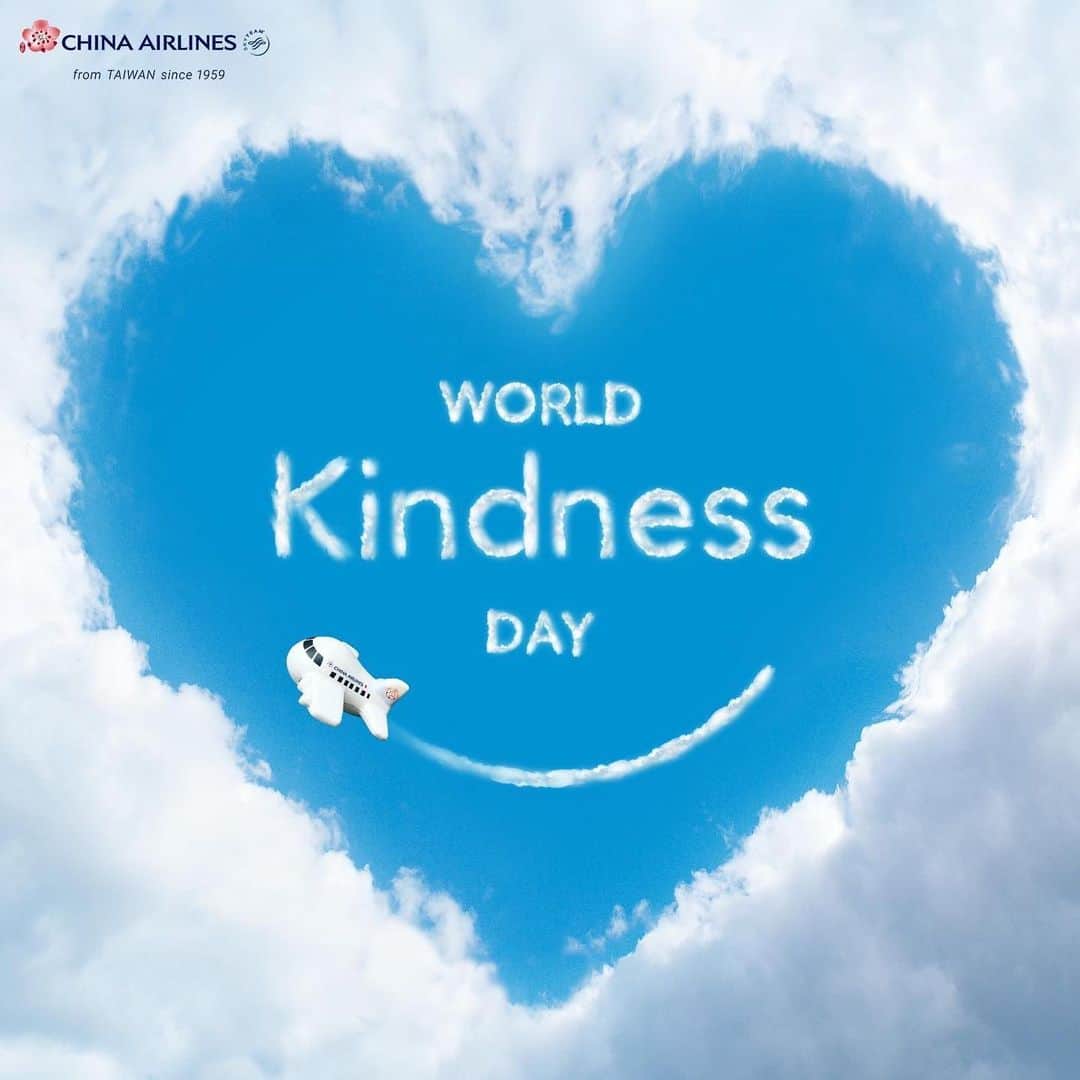 日本地区チャイナ エアラインさんのインスタグラム写真 - (日本地区チャイナ エアラインInstagram)「【World Kindness Day】  笑顔は伝染すると言われています。 笑顔の力で、みんなで幸せを分かち合えたら良いですね。  @chinaairlines #aviation  ＜公式HP＞ https://goo.gl/vif8Qp  #チャイナエアライン #chinaairlines #中華航空 #スカイチーム #台湾 #防疫」11月13日 23時13分 - chinaairlines.jp