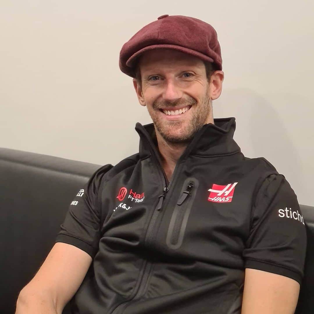 ロマン・グロージャンのインスタグラム：「French touch in Istanbul #r8g #f1 #turkishgp」