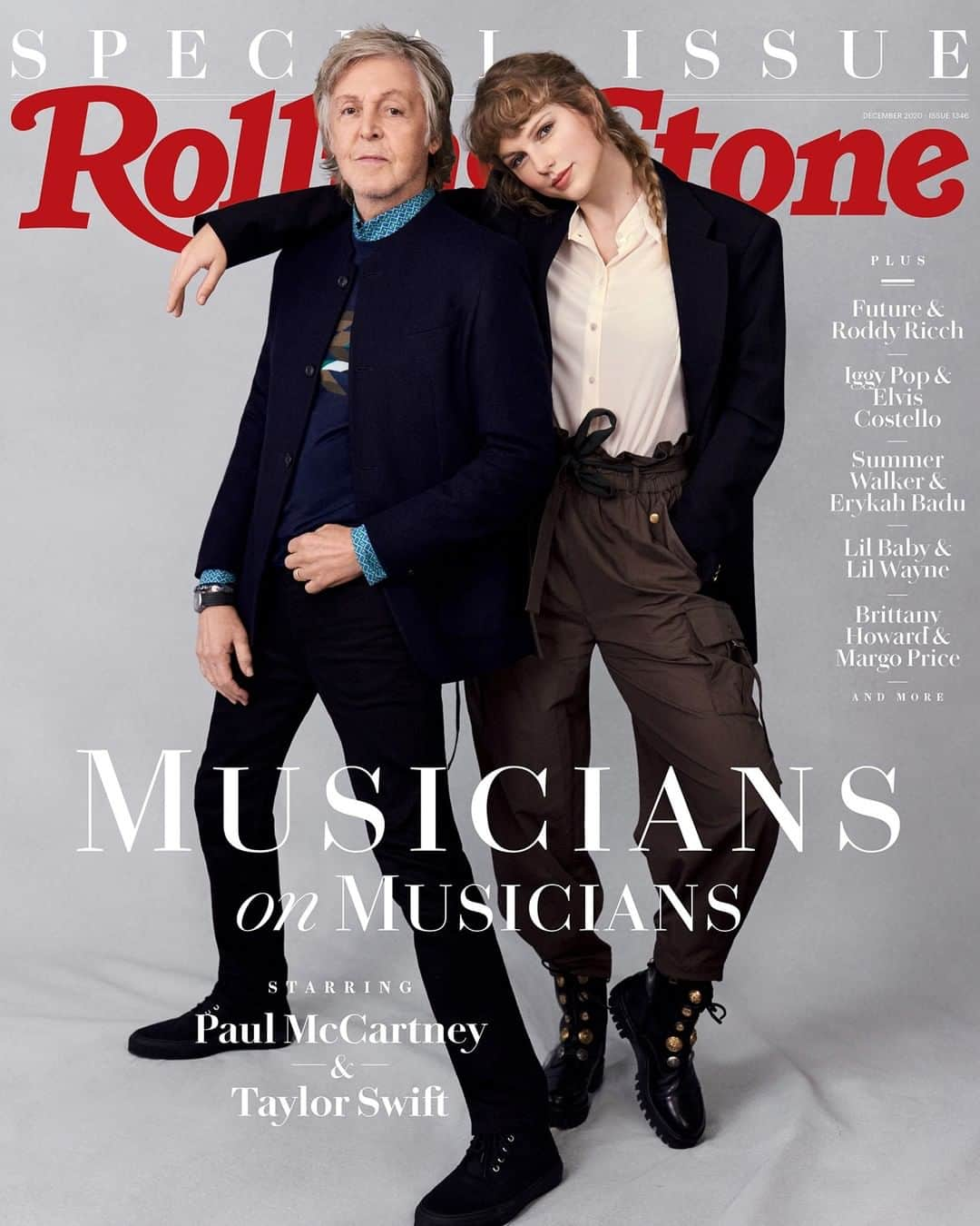 ステラ・マッカートニーさんのインスタグラム写真 - (ステラ・マッカートニーInstagram)「It's a family affair! @TaylorSwift #InStella on the cover of @RollingStone with Dad (@PaulMcCartney), shot by big sis @MaryMcCartney, wearing one-off, sustainable pieces designed exclusively for the #23OldBond collection – here and throughout her folklore promo tour. Love you all! x Stella⁣ ⁣ #StellaMcCartney #TaylorSwift #PaulMcCartney #RollingStone」11月14日 0時40分 - stellamccartney