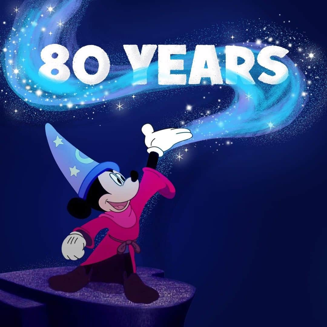 ミッキーマウスさんのインスタグラム写真 - (ミッキーマウスInstagram)「Here's to 80 years of music and magic! ✨ What's your favorite Fantasia moment?」11月14日 1時00分 - mickeymouse