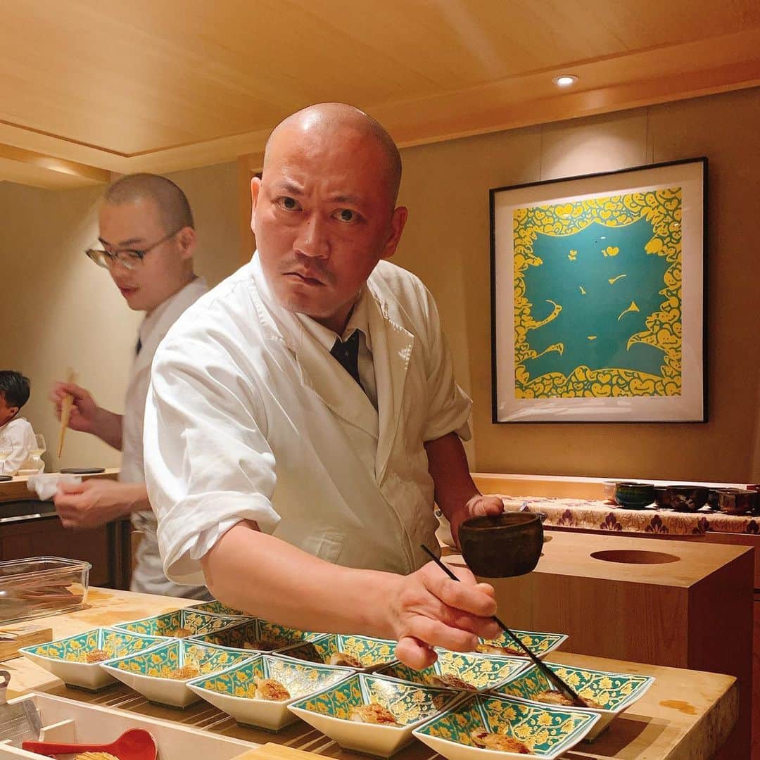 Jolianaさんのインスタグラム写真 - (JolianaInstagram)「料理長今天的特製菜單👏🏻 #鮨二七 #omakase #sashimi #sushi #taipei」11月14日 1時34分 - jolina0711