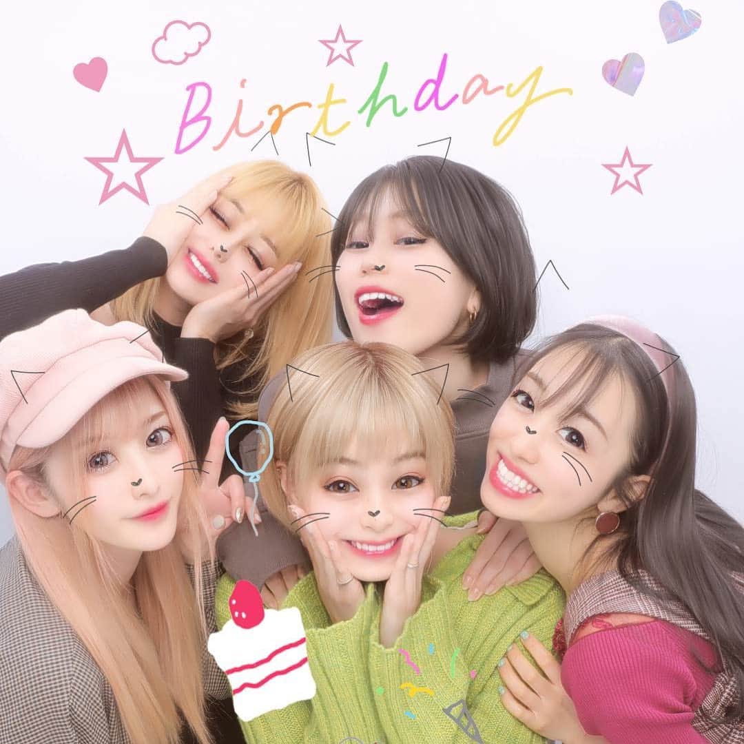 森カノンさんのインスタグラム写真 - (森カノンInstagram)「💗💛💚💙💗 お誕生日祝い！」11月14日 1時42分 - mkanon211