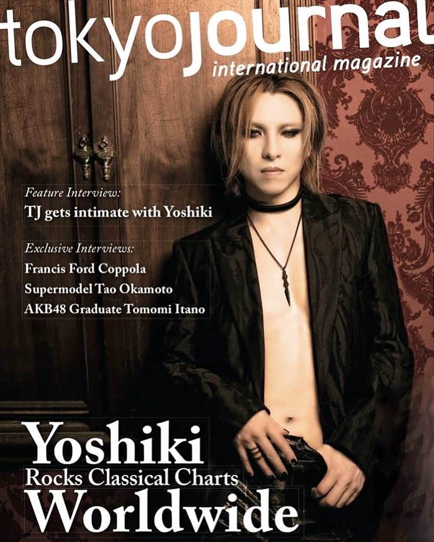 YOSHIKIさんのインスタグラム写真 - (YOSHIKIInstagram)「I miss Tokyo, I miss Japan.  いつ日本に戻れるんだろう.. 日本が恋しい  YOSHIKI  #fbf #magazine #cover #tokyo #japan #yoshiki #xjapan」11月14日 2時07分 - yoshikiofficial
