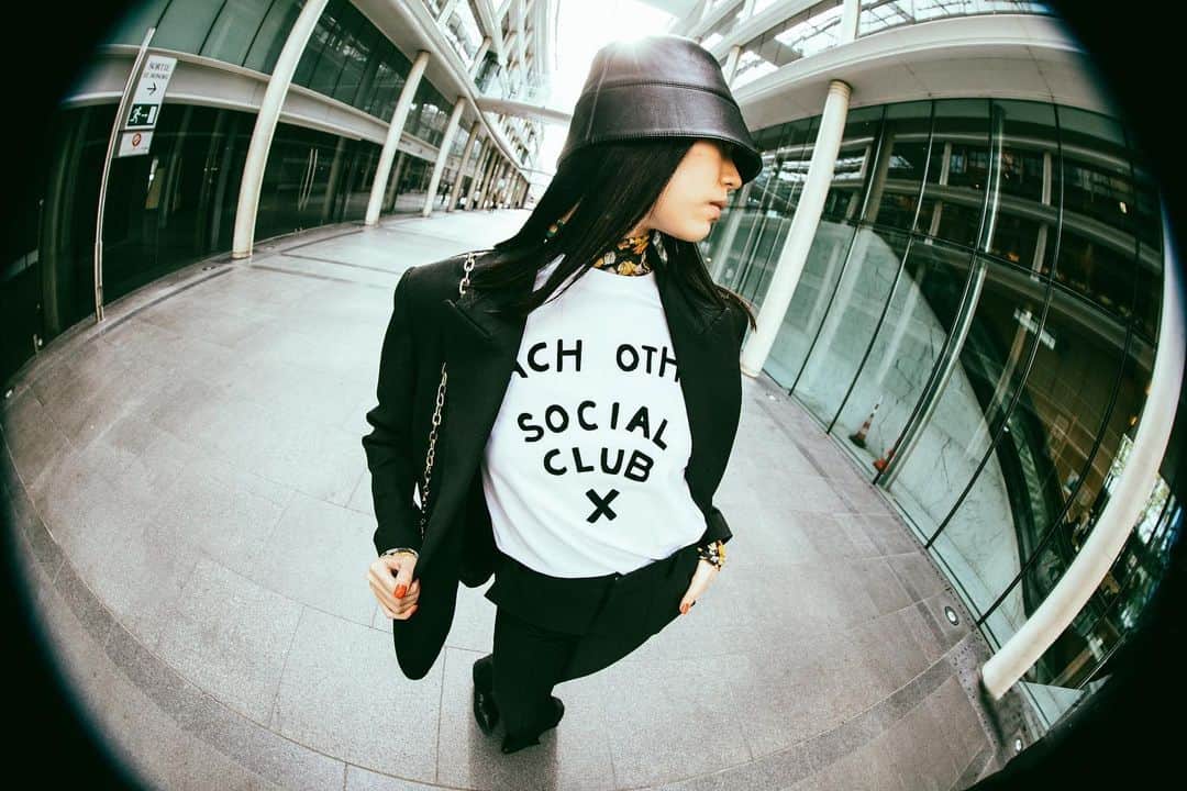 イーチ x アザーのインスタグラム：「@chika_ichimura for @eachxother Social Club shot by @saint_ambroise #eachxother」