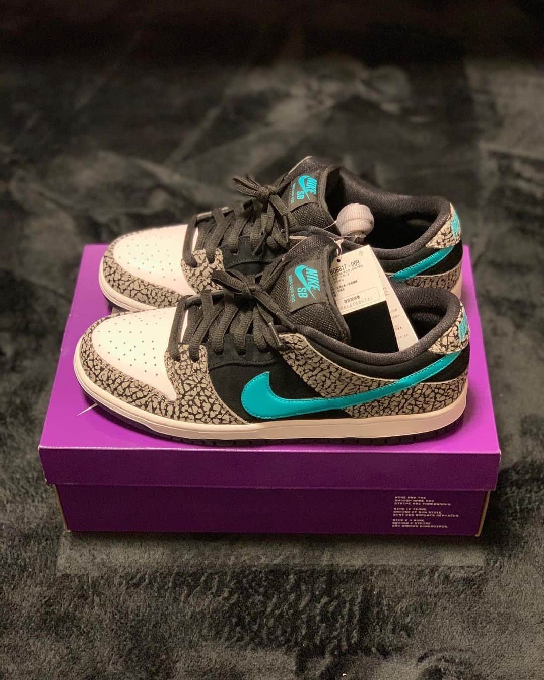 岩本煌史さんのインスタグラム写真 - (岩本煌史Instagram)「got new kicks!! NIKE SB DUNK LOW PRO ATMOS ELEPHANT  #nike #ナイキ #nikesb #ナイキエスビー #dunk #ダンク #dunklow #ダンクロウ #atmoselephant  #elephantdunk #エレファントダンク #ムラサキスポーツ #抽選 #当選 #prowrestler #プロレスラー #prowrestling #プロレス #ajpw #全日本プロレス #三重県 #桑名市 #出身 #岩本煌史 #sneaker #スニーカー #スニーカー大好き #足元倶楽部 #スニーカーヘッズ #イワモトヘッズ」11月14日 2時16分 - koji_iwamoto