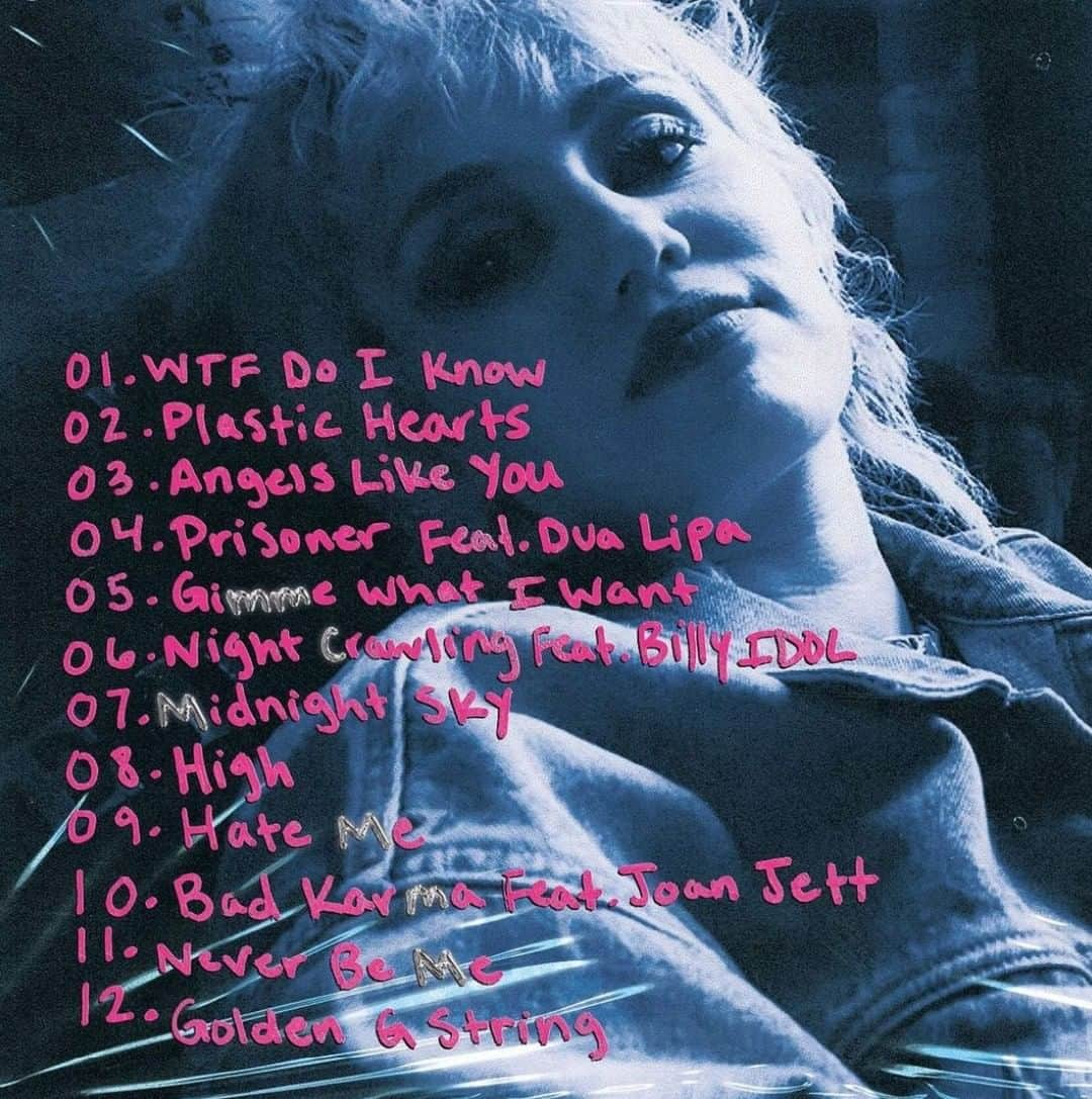 BBC Radioさんのインスタグラム写真 - (BBC RadioInstagram)「AHHHHHHHHHH NEW @mileycyrus incoming 💕 (she's just announced this tracklist to be released on November 27th)」11月14日 3時00分 - bbcradio1