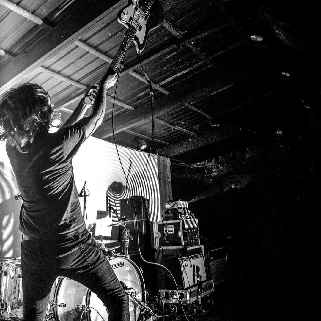 A Place to Bury Strangersのインスタグラム：「Repost • @pmcny @aptbs just reminded me what we were all doing one year ago... I miss shows and shooting my fav. Bands in my fav. Venues and these guys wrecking the stage after an awesome high of 4 days of @levitation .. and @barracudaclubaustin which sadly closed it’s doors forever this summer.. remember to help @nivassoc #saveourstages」