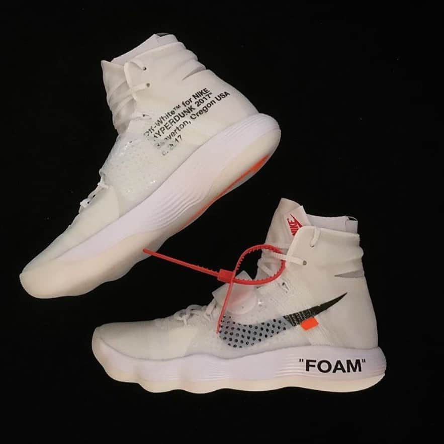 OFF-WHITE C/O VIRGIL ABLOHさんのインスタグラム写真 - (OFF-WHITE C/O VIRGIL ABLOHInstagram)「Off-White™ c/o @Nike [archive design] "Hyperdunk" via @weilai_27」11月14日 4時08分 - off____white