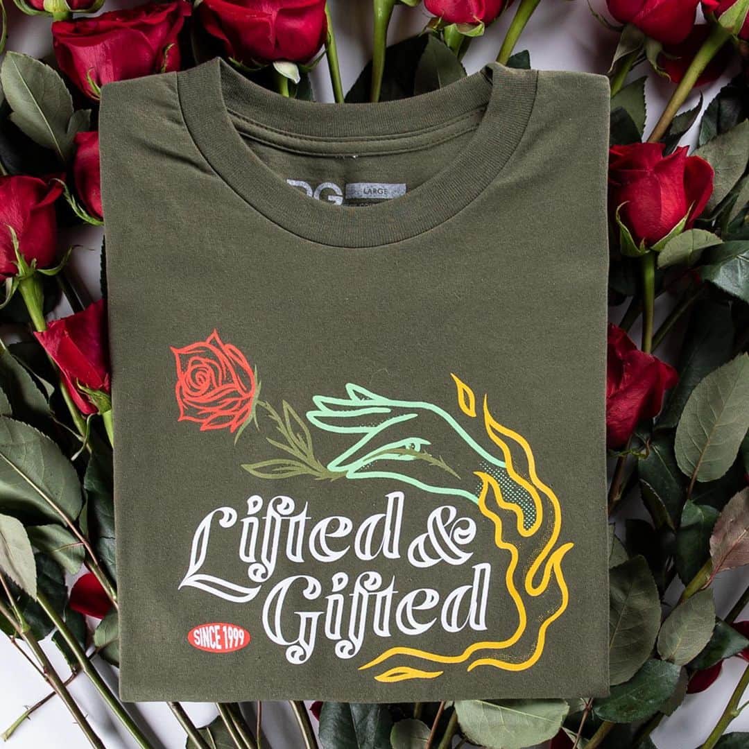 エルアールジーのインスタグラム：「LIFTED & GIFTED 🌹 NEW DROP  #Legacy47 #LRG」