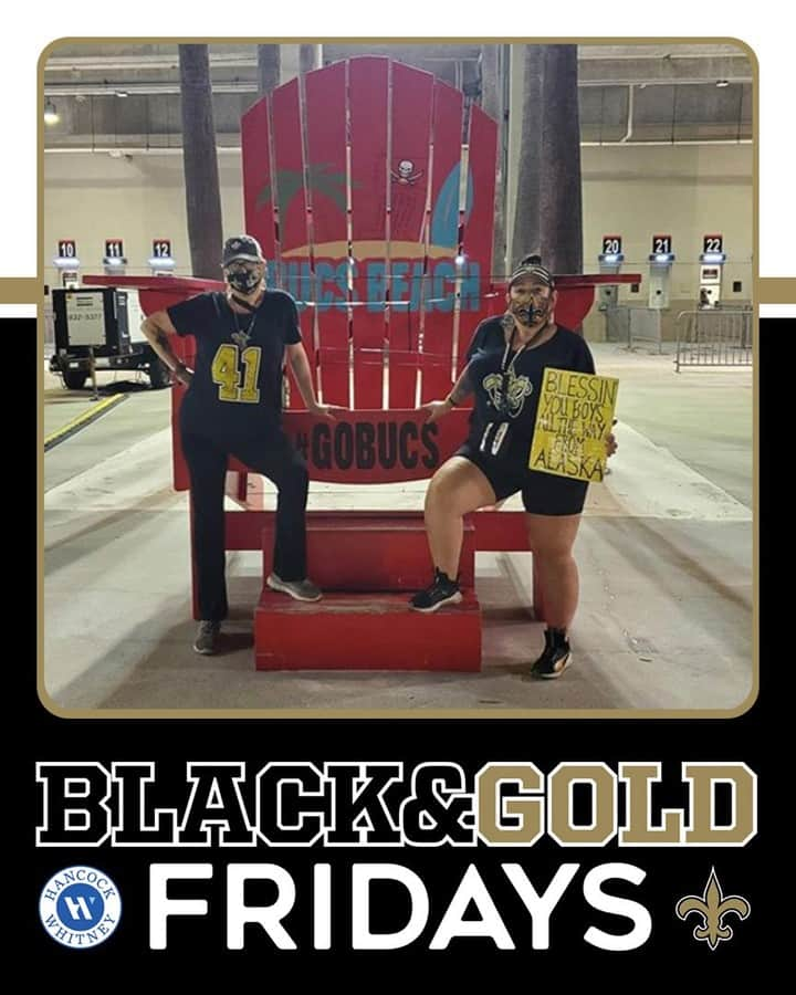 ニューオーリンズ・セインツさんのインスタグラム写真 - (ニューオーリンズ・セインツInstagram)「Happy #BlackAndGoldFriday, Saints fans! ⚜️」11月14日 4時58分 - saints