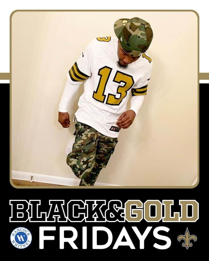 ニューオーリンズ・セインツさんのインスタグラム写真 - (ニューオーリンズ・セインツInstagram)「Happy #BlackAndGoldFriday, Saints fans! ⚜️」11月14日 4時58分 - saints