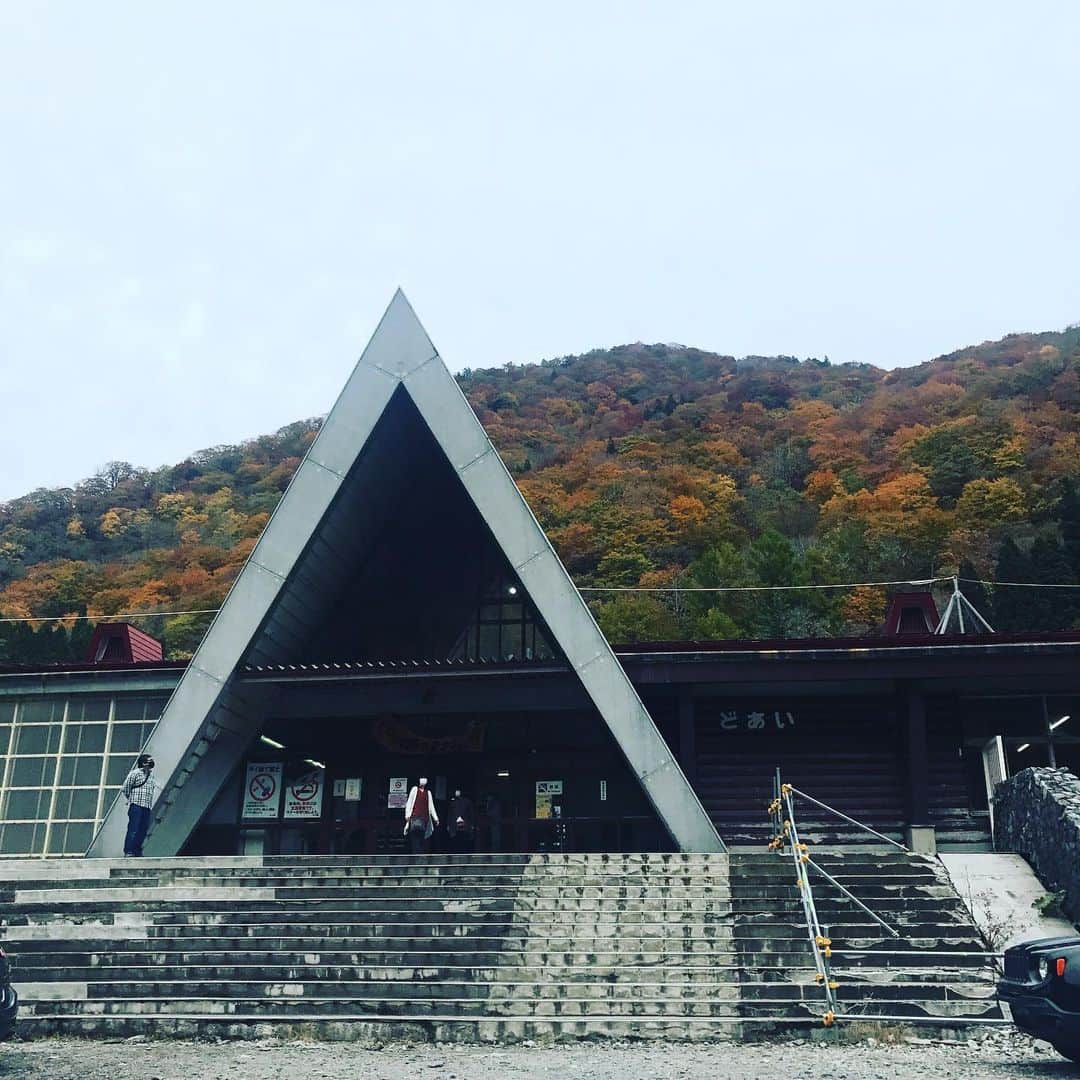三隅有里子さんのインスタグラム写真 - (三隅有里子Instagram)「* 初めてシリーズ2🔰 日本一のモグラ駅、土合駅に行ってきました！ 取材も含めて実は初めて😳462段の階段を降りて、上ってしてきました！ 駅の周辺は紅葉も見ごろでした🍁(11月上旬)  #土合駅 #日本一のモグラ駅 #🚉 #station #紅葉 #autumnleaves#🍁 #初めてシリーズ #beginner #🔰 #マイクロツーリズム #microtourism #近距離観光 #小旅行 #プチトリップ #trip #travel  #みなかみ町 #minakami #群馬 #gunma  #ぐんま愛 #gunmalove #群馬テレビ #群テレ #gtv #アナウンサー  #新型コロナに負けない #休日の過ごし方 #off」11月14日 14時35分 - misumi_gtv