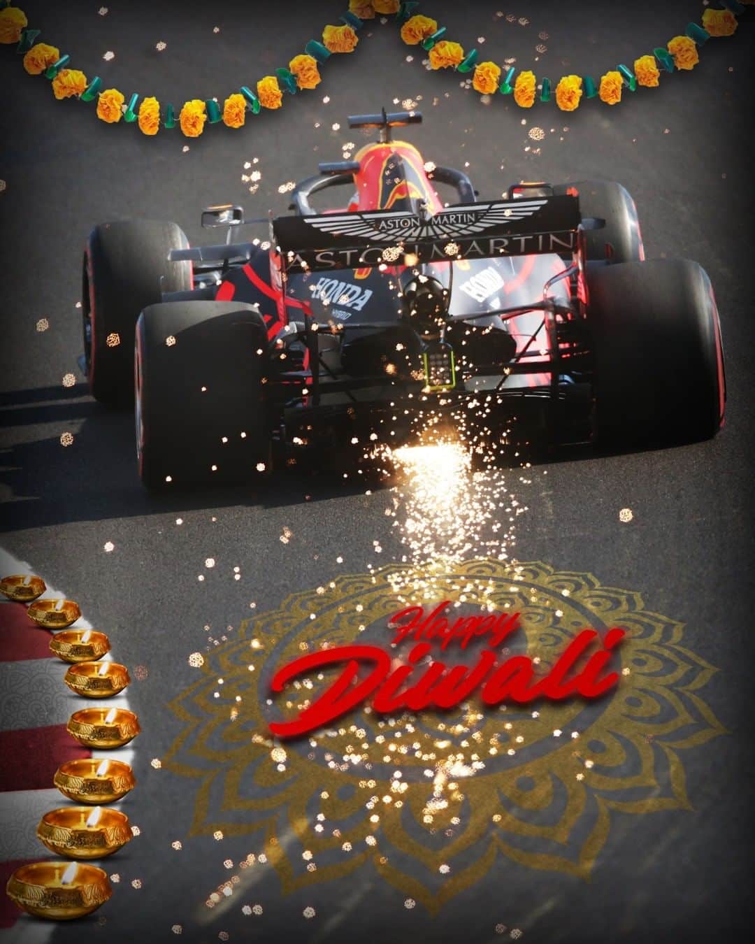 F1さんのインスタグラム写真 - (F1Instagram)「Wishing all F1 fans in 🇮🇳 and around the world a very happy and safe Diwali 🪔  #HappyDiwali #F1 #Formula1」11月14日 15時51分 - f1