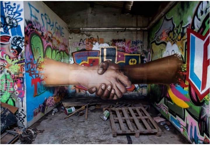 ショーンジョンさんのインスタグラム写真 - (ショーンジョンInstagram)「Hope! #streetart #dreambig #unite」11月14日 9時00分 - seanjohn
