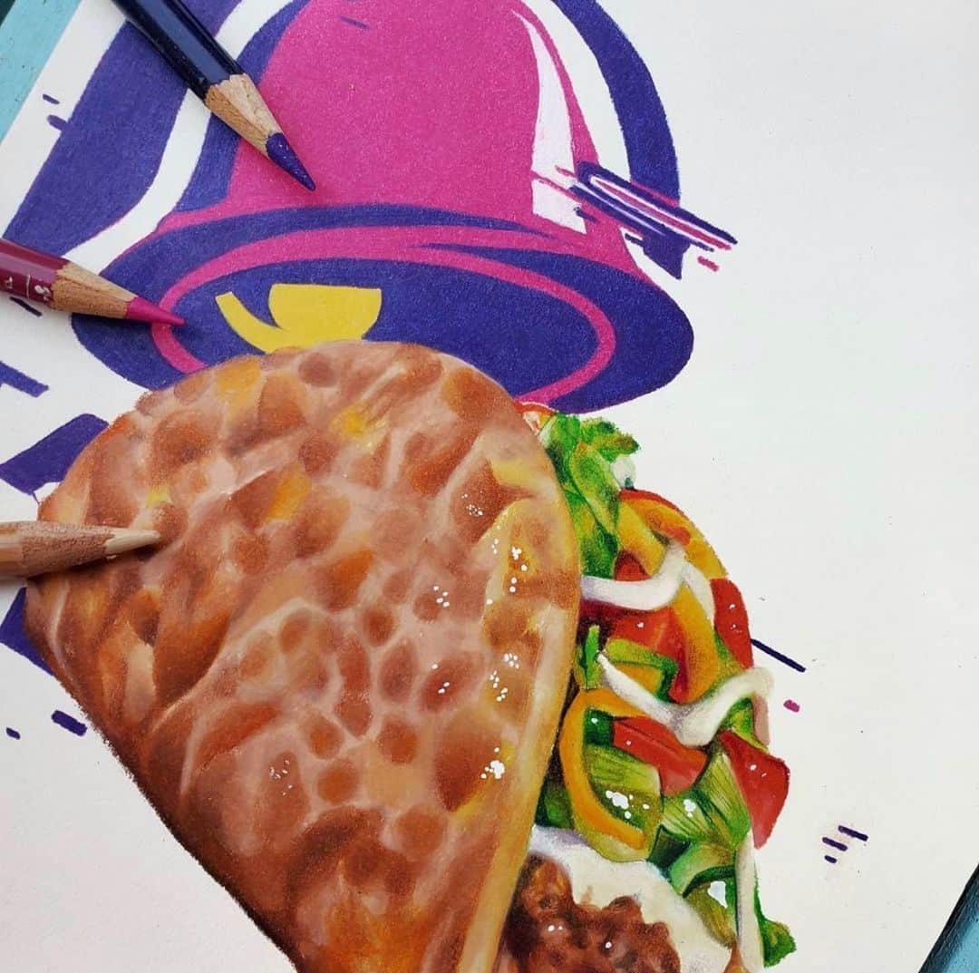 Taco Bellのインスタグラム：「Pencil us in for dinner.」