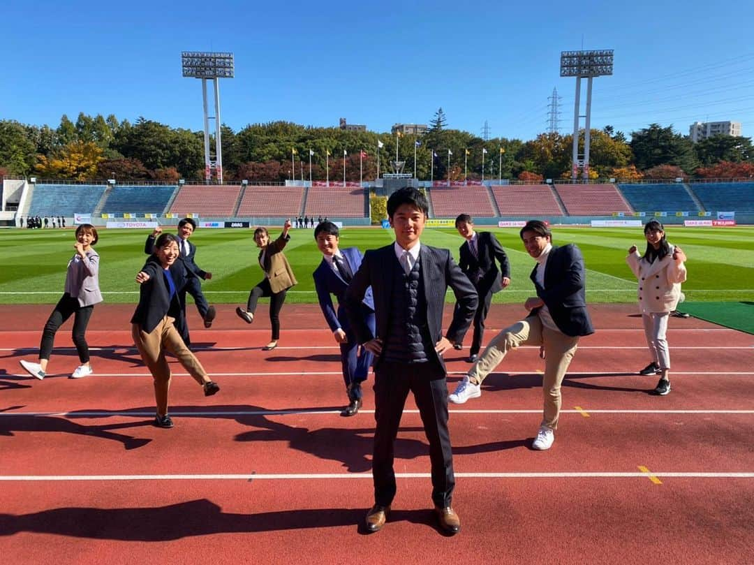 阿部芳美さんのインスタグラム写真 - (阿部芳美Instagram)「第99回全国高校サッカー選手権大会⚽️ 愛知県大会決勝❗️🏆 名経大高蔵高校　-  東海学園高校  このあと【13時30分〜】 中京テレビで生放送です✨  #高校サッカー愛知応援　で エールを送ってください🙏  #中京テレビ #第99回全国高校サッカー選手権大会  #愛知県大会決勝 #全国への切符をかけて  #生中継でお届け #アナウンサー #上山元気#平山雅#鈴木康一郎#濱田隼平#望月杏夏 #阿部芳美#田村浩平#岡田健太郎#伊藤楓」11月14日 11時31分 - yoshimi_abe0410