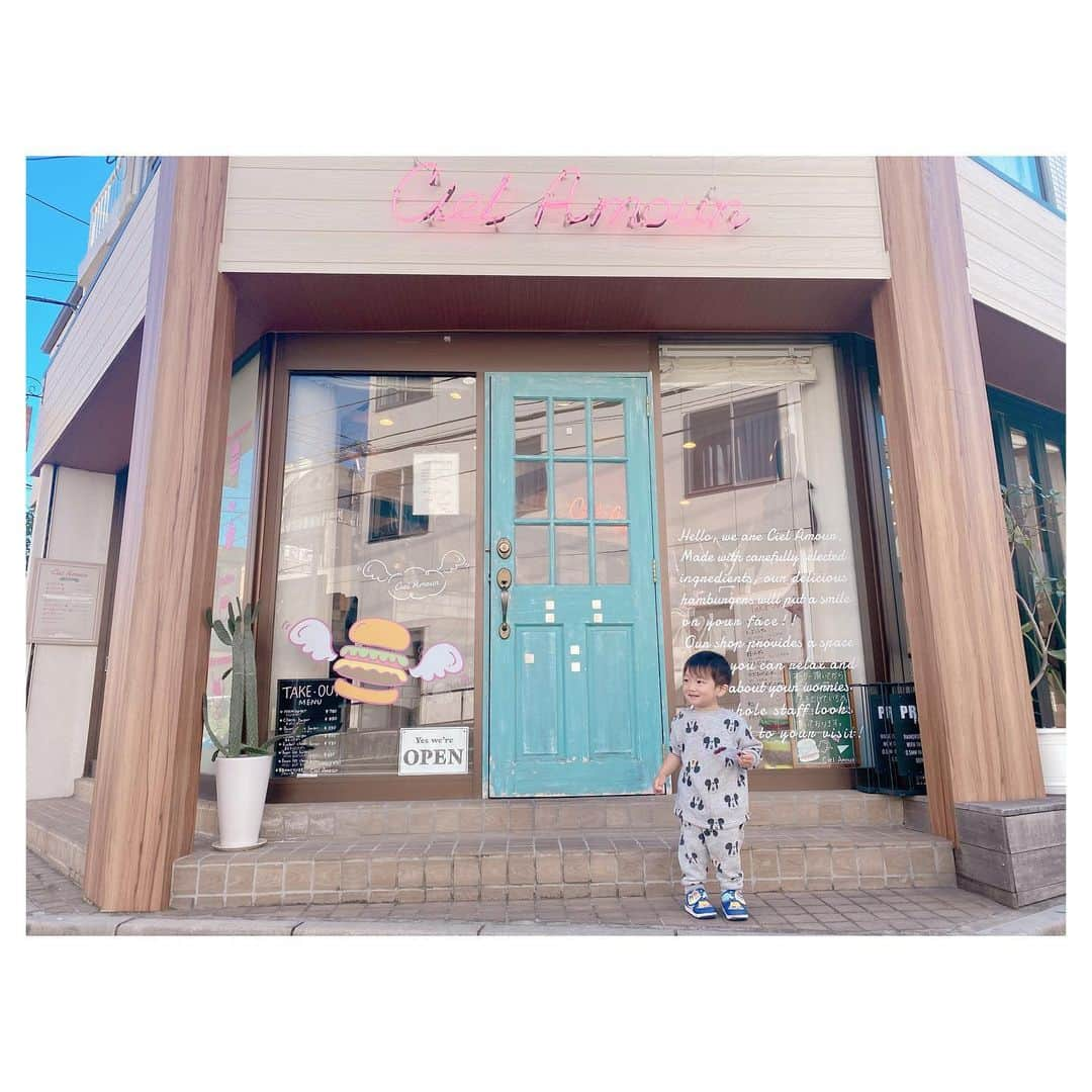 辻希美さんのインスタグラム写真 - (辻希美Instagram)「今日の午前中はCiel Amourへ🍔💕"」11月14日 13時18分 - tsujinozomi_official