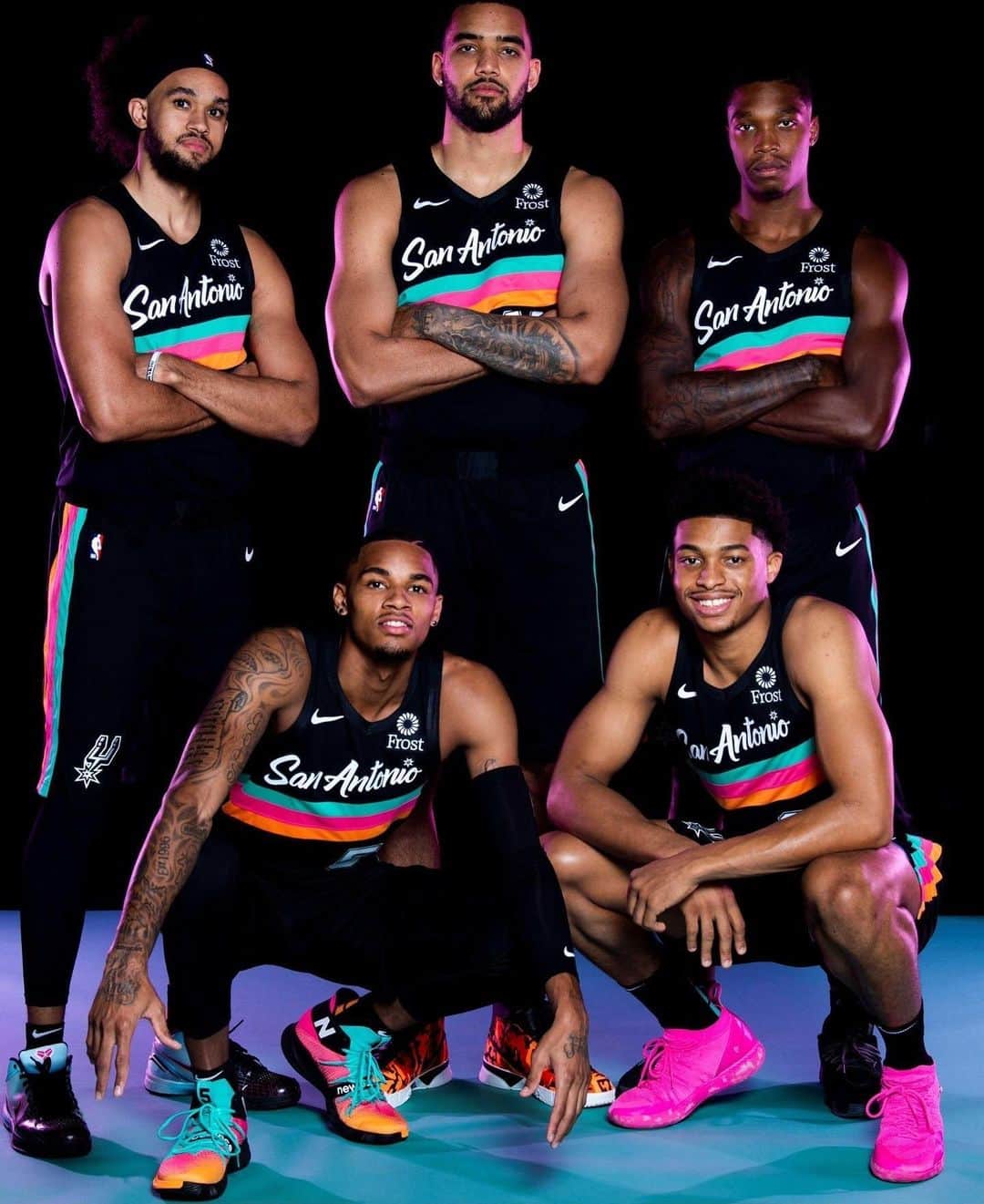 NBAさんのインスタグラム写真 - (NBAInstagram)「Introducing the @spurs new City edition jerseys! #SpursFiesta」11月14日 13時41分 - nba