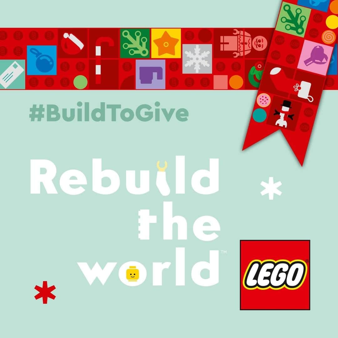 LEGOさんのインスタグラム写真 - (LEGOInstagram)「Use your creativity to make a difference! For every ornament you build and share with #BuildToGive, we’ll donate a LEGO set to a child in need of play.」11月15日 0時01分 - lego
