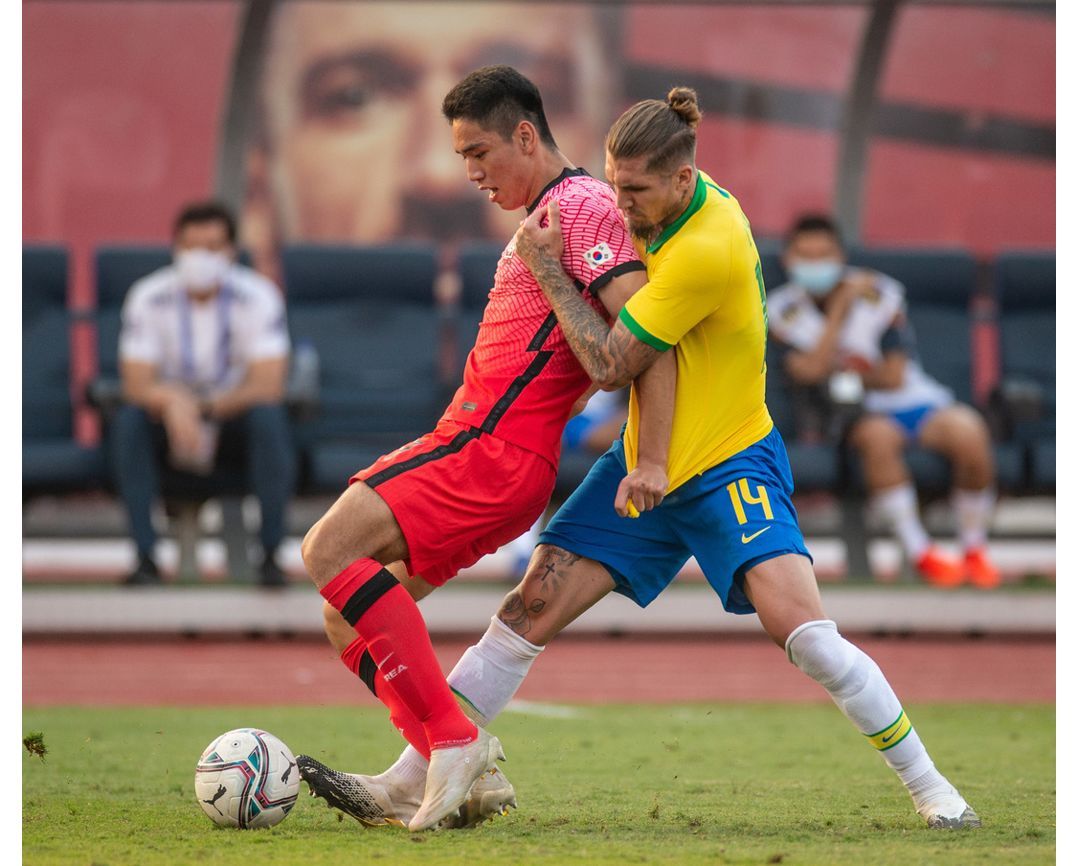 サッカー ブラジル代表チームさんのインスタグラム写真 - (サッカー ブラジル代表チームInstagram)「#SeleçãoOlímpica venceu a Coreia do Sul em jogo preparatório neste sábado! Mais um passo na caminhada rumo aos Jogos Olímpicos de 2021. ⠀ Gols: Matheus Cunha, Rodrygo e Reinier ⠀ 🇧🇷 3 x 1 🇰🇷 #BRAxCOR ⠀ Fotos: Ricardo Nogueira / CBF」11月14日 23時58分 - cbf_futebol