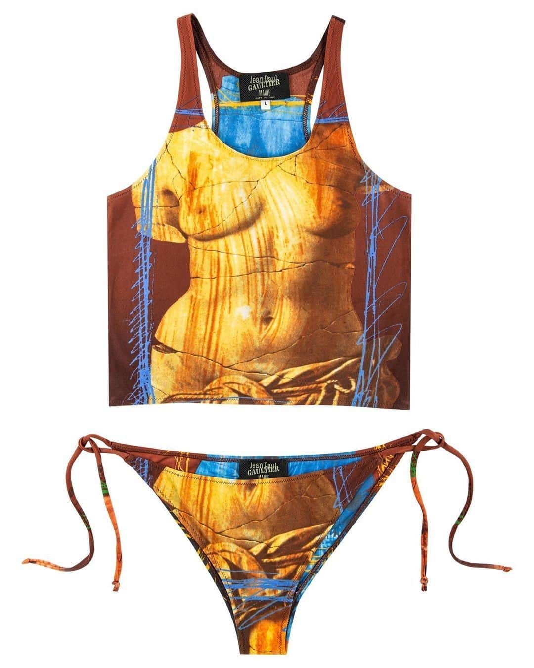 ジャンポール・ゴルチエさんのインスタグラム写真 - (ジャンポール・ゴルチエInstagram)「The Maestro Botticelli has inspired Jean Paul Gaultier through the years and transformed “La Vénus de Milo’s” body in a trompe l’oeil mesh bodysuit. #NuitDesMusees」11月15日 0時02分 - jeanpaulgaultier