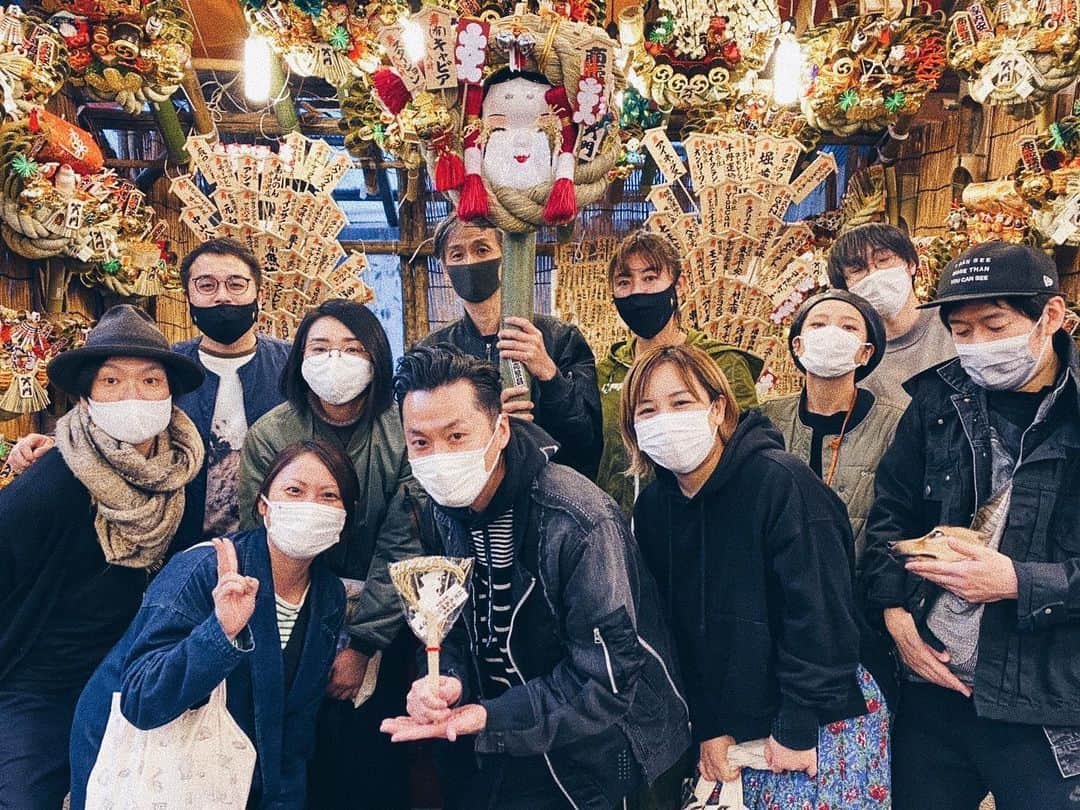 田中裕介のインスタグラム：「酉の市2020。」