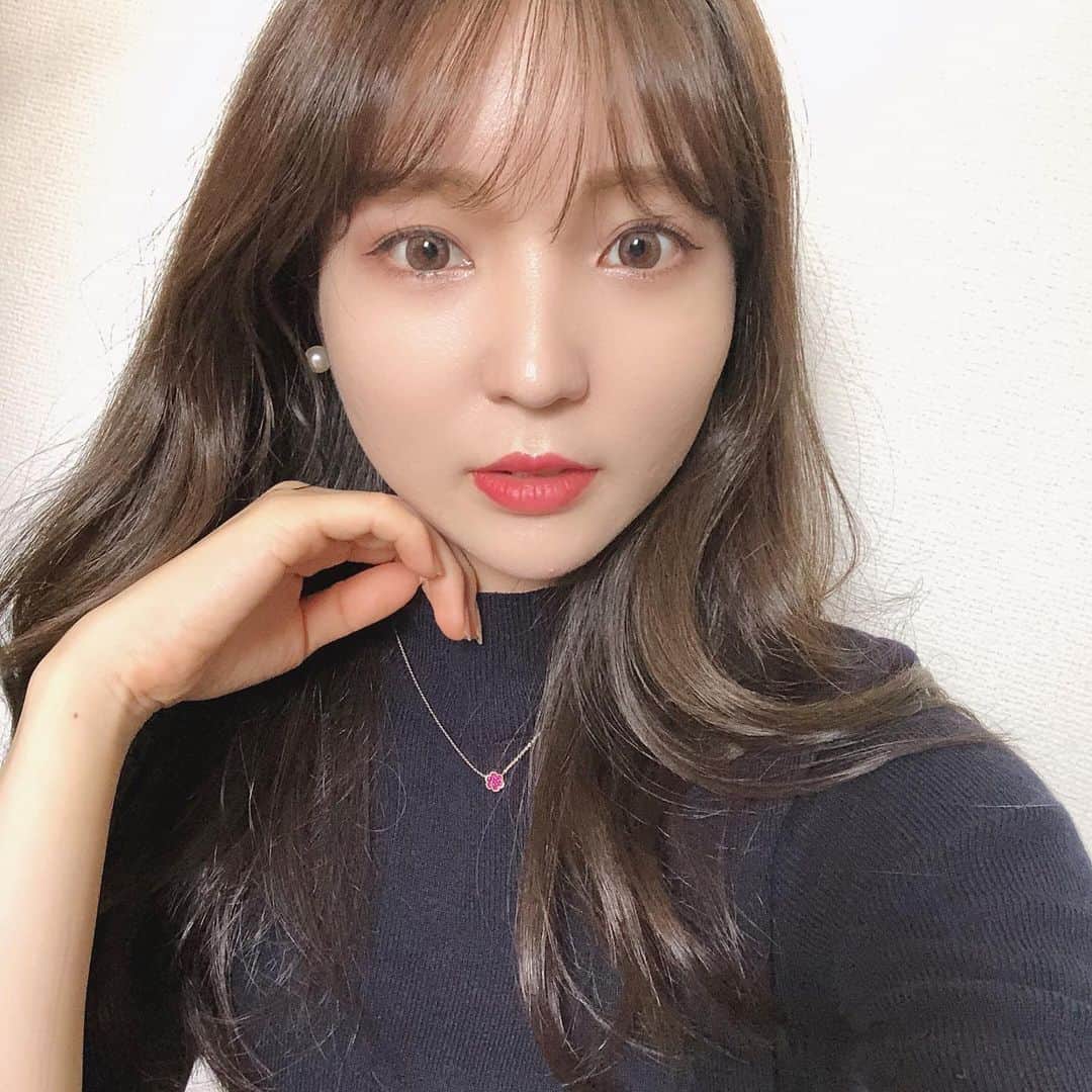 音無のぞみさんのインスタグラム写真 音無のぞみinstagram 前髪のばそうか悩んでたけど切った 笑 前髪 シースルーバング メイク メイクアップ メイク好きさんと繋がりたい 韓国コスメ 韓国メイク Chanelmakeup L4l セルフィー Selfie Makeup