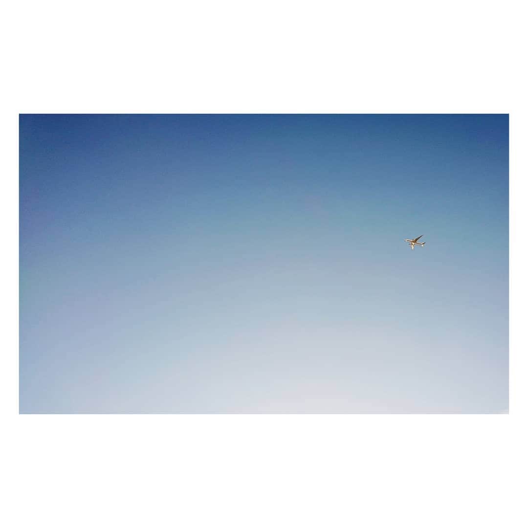 花村怜美のインスタグラム：「#空 #青空 #快晴 #飛行機 #景色 #風景  #sky #bluesky #clearsky #airplane #skystagram #blue #japan」