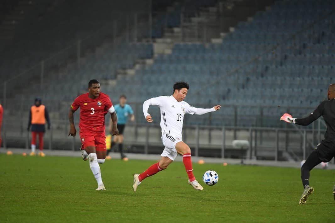 浅野拓磨のインスタグラム：「vs Panama🇵🇦  1-0   #日本代表 #感謝。」