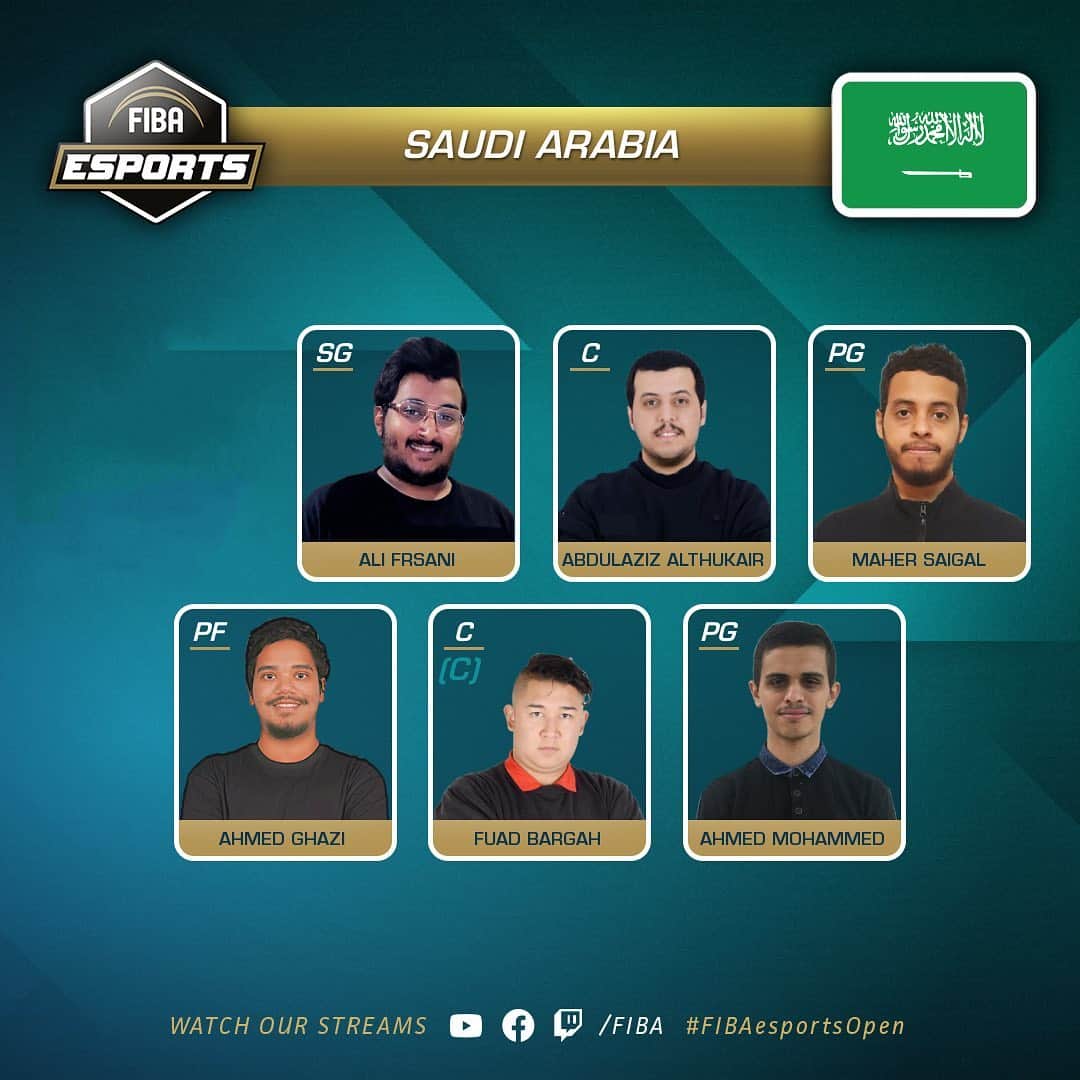 FIBAさんのインスタグラム写真 - (FIBAInstagram)「The players this weekend at the #FIBAesportsOpen 🎮!  • Catch the conferences from Africa & Asia live on YouTube, Facebook and Twitch (@FIBA)」11月14日 16時55分 - fiba