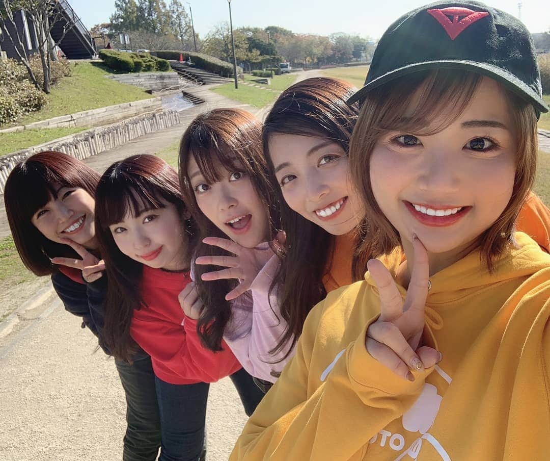 国友愛佳のインスタグラム：「昨日はオートバイ女子部でツーリング&イベント参加しました(^○^) . . #オートバイ #オートバイ女子部 #バイク女子」