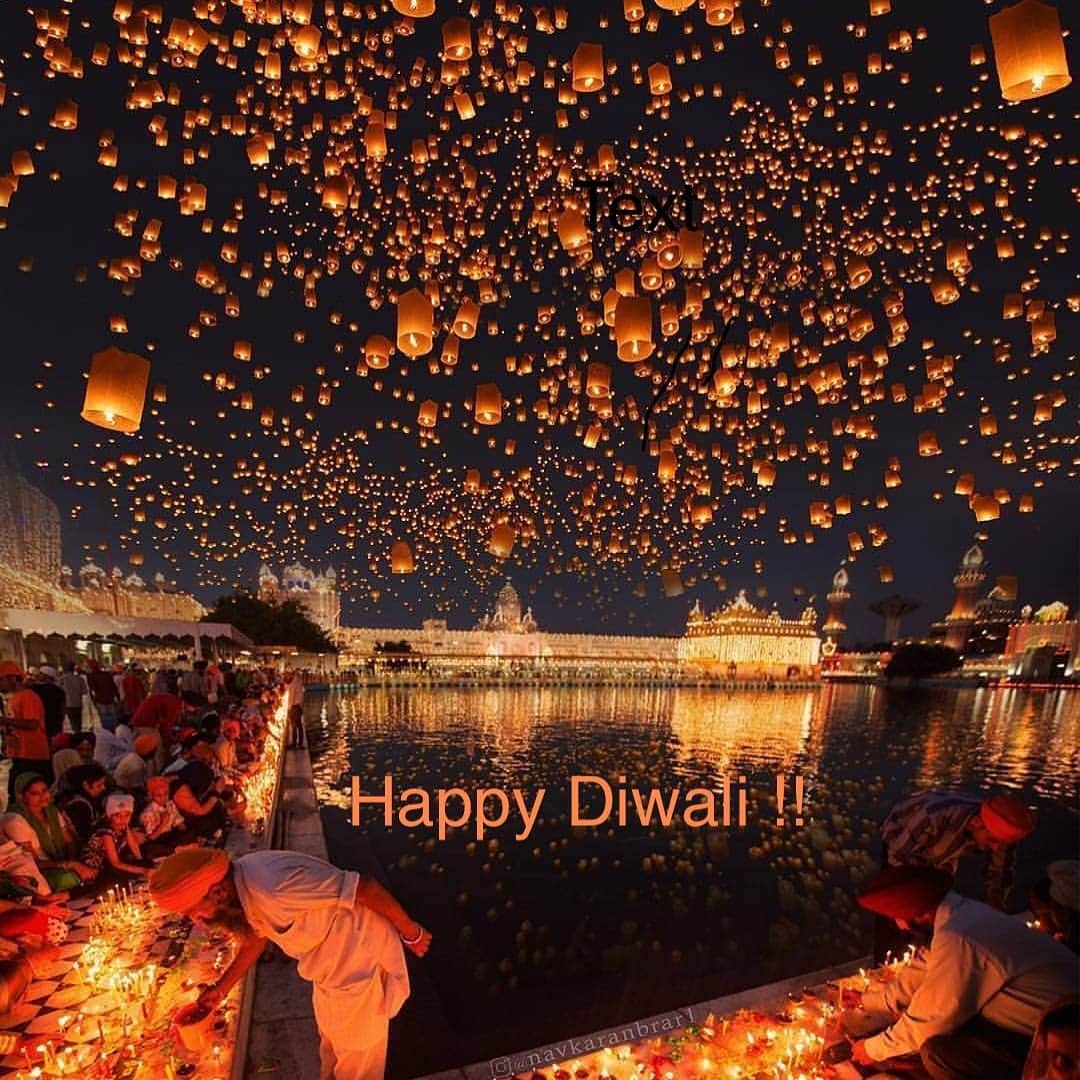 ヤスミン・アル＝マスリーのインスタグラム：「Happy Diwali to all my Indian friends and anyone who celebrate this beautiful day ritual of light, colors and love ! #happydiwali #light #love #diwali」