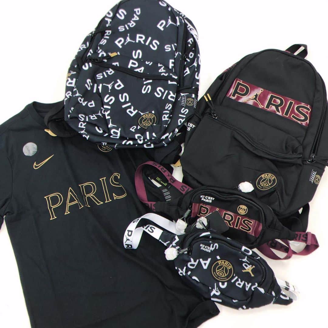 セレクションスタッフのインスタグラム：「.﻿ PSG×JDN﻿ ﻿ BAGとTEE入荷です！﻿ BAGの詳細はまたUPします＾＾💛﻿ ﻿ ﻿※Teeだけショッピング入れ忘れました💭お値段は8800円です。 ﻿ psg #psgjordan #パリサンジェルマン #パリサンジェルマンジョーダン #parissaintgermain #jordan #ジョーダン #サッカー #サッカー好きな人と繋がりたい #ストリートファッション #ストリートコーデ #ジョーダンブランド #セレクション新宿 #セレクション大阪」