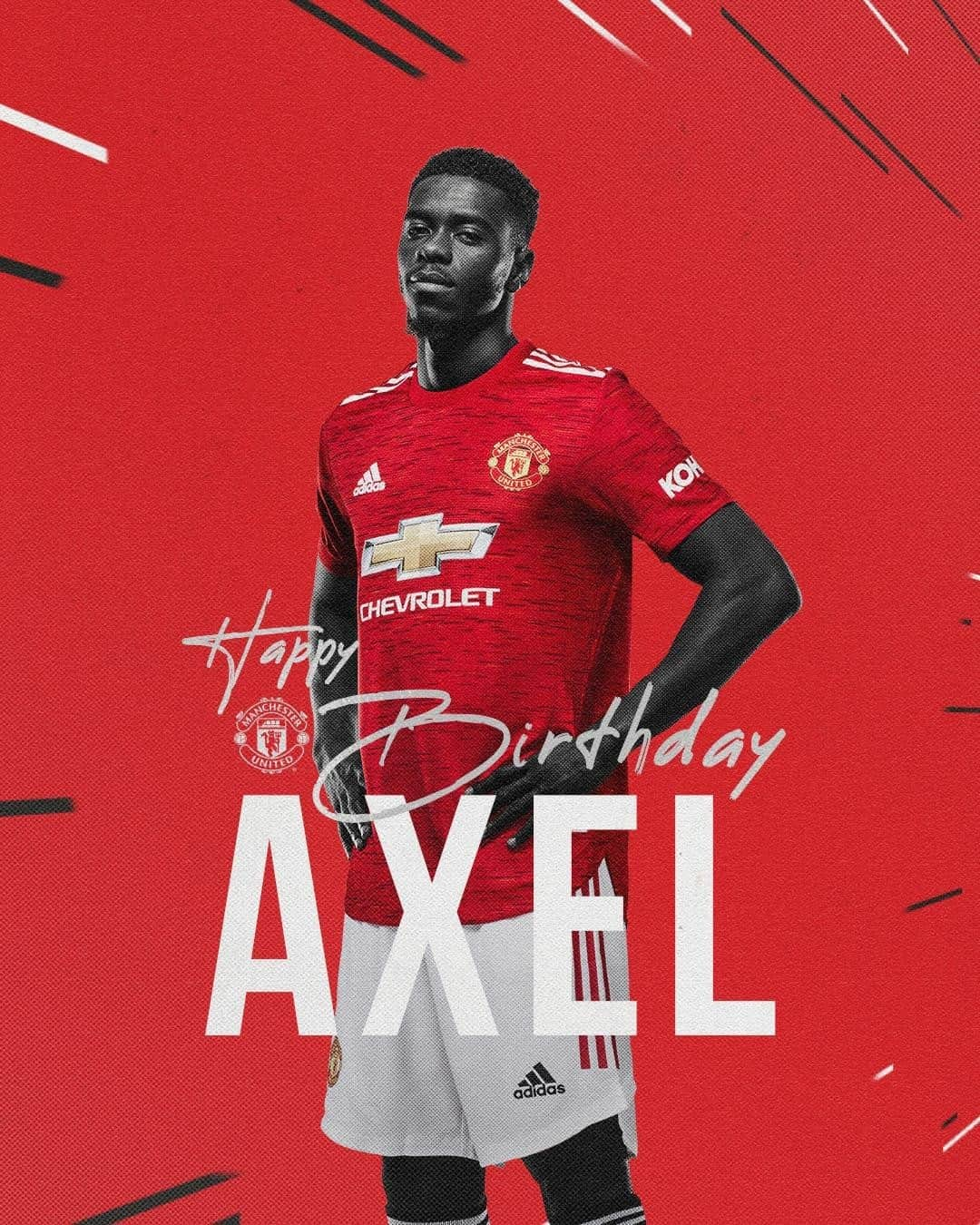 マンチェスター・ユナイテッドさんのインスタグラム写真 - (マンチェスター・ユナイテッドInstagram)「Sending BIG birthday wishes to Axel #Tuanzebe 🙌🥳 #MUFC」11月14日 18時03分 - manchesterunited