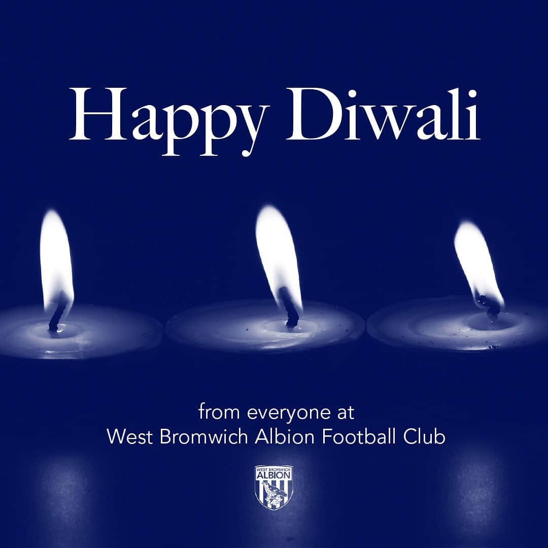 ウェスト・ブロムウィッチ・アルビオンFCさんのインスタグラム写真 - (ウェスト・ブロムウィッチ・アルビオンFCInstagram)「#HappyDiwali to all who are celebrating around the world. ✨  . #Diwali #WBA」11月14日 18時03分 - wba