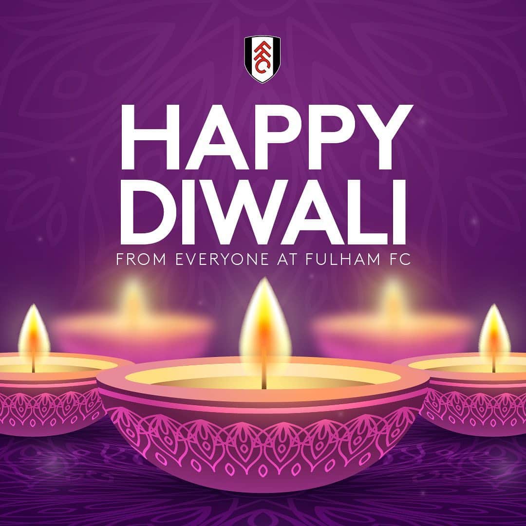 フラムFCさんのインスタグラム写真 - (フラムFCInstagram)「#HappyDiwali! 🎇 To all celebrating the Festival of Lights.」11月14日 18時19分 - fulhamfc