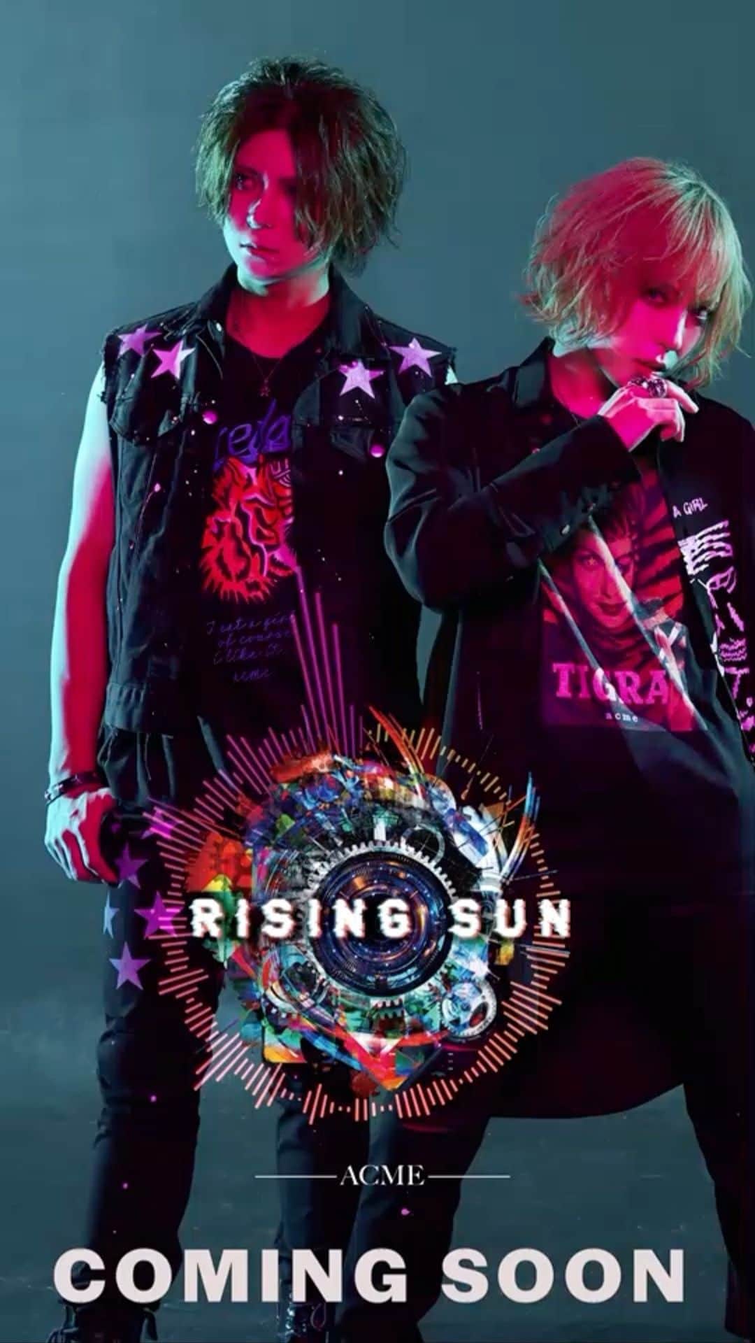 CHISA のインスタグラム：「🐰アクメニュース⚠️  【RISING SUN New MV】 ⚡️11/18リリースのアクメNewSg[RISING SUN]MVスポットが本日(11/13)20時より緊急解禁⚡️ アクメ史上最強最高の新曲[RISING SUN]がいち早く感じられるMVスポットはアクメオフィシャルYouTubeChannelでご覧頂けます📺 こちらから👉youtu.be/Sd8DkgPZUxY #ACME #RISINGSUN」